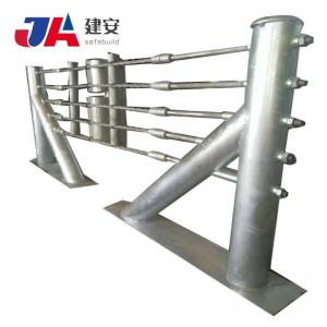 ISO9001 Customized Zinc Coated Wire Rope Barrier For Highway Guardrail