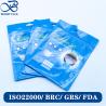 China Sac d'étanchéité à trois côtés stérile pour les masques de protection Emballage avec motif d'impression haute définition personnalisé. wholesale