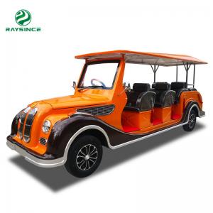 Qingdao 2021 cheap price Electric classic car 12 seaters vintage classic car for sale  electric passenger vehicles