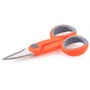 China Orange 14.5cm Fiber Optic Cable Tools Kevlar Cutter For Fiber Pigtail Jumper supplier