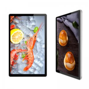 55 Inch Indoor Wall Mount Wifi Advertising Digital Signage Ultra Thin LCD Android Ad Display Screen