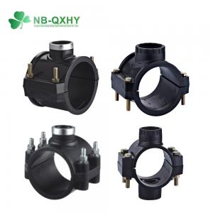 Direct Connection NB-QXHY Pipe Clamp Saddle Fitting PP Compression Fitting for Irrigation