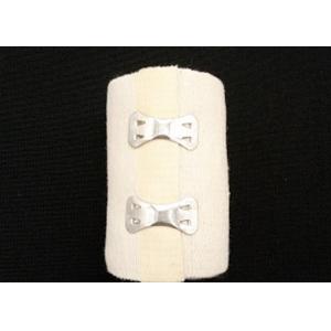 Beige Medical Elastic Bandage Tape Washable Cotton Material 10cm X 450cm