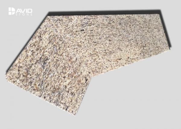 Polished Granite Natural Stone Countertops , Granite Bathroom Vanity Tops