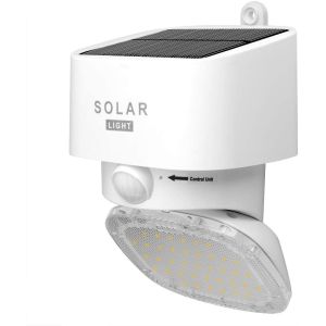 China A segurança luz/4000K solar solar do movimento da montagem da calha 2000LM ilumina o crepúsculo para alvorecer supplier