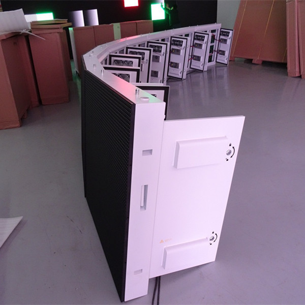 Ligero exterior P10 LED Pantalla de alquiler Escala de grises alta Montaje rápido