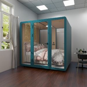 China Fully Enclosed Soundproof Sleeping Pod Portable Modular Capsule House wholesale