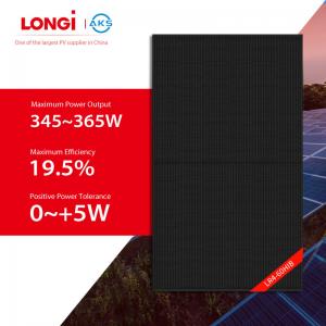 350w Panel Solar Longi 355w 360w 365w Folding Solar Panels Power Solar Panel