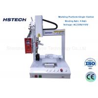 China Auto Operation PCB Soldering Machine Hiwin Guide Timing Belt CAD File AC 220V/110V HS-S331R on sale