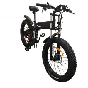 Suspension Fork 750Watt 26 Inch Electric Bike For Adults High Performance