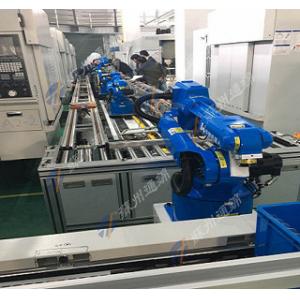China Environmental Protection Robot Rail System For Loading And Unloading High Precision supplier