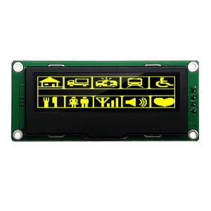 128x32 Dots OLED Graphic Display Module 2.23 Inch SPI Interface With Font
