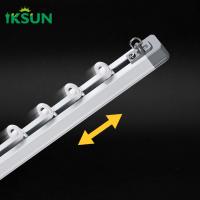 China 0.7-4.5 Meter Adjustable Window Curtain Track Extendable Curtain Rod Rail on sale