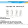 China Anorectal Disposable Lighted Anoscope With Light Source Transparent Speculum wholesale