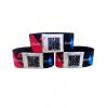 Flexible Rfid Nfc Wristband , Elastic Rope Rfid Chip Bracelet Custom Printing