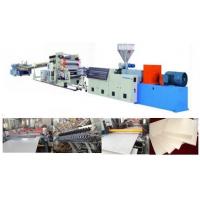 China PVC Foam Board Production Line / Plastic Sheet Extrusion Line on sale