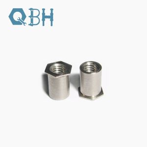 China Thru Hole Hexagon Hex Blind Rivet Nut Self Clinching Drilling Tapping Standoffs on sale