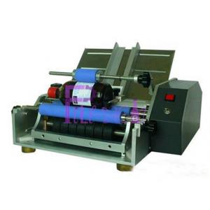 Semi Automatic Industrial Bottle Labeling Machine For Wet Glue Paper Labels