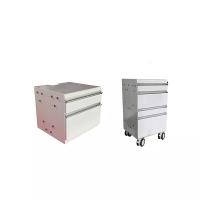 China Hospital Bedside Medical Drawer Cabinet Metal Sheet Fabrication Electro-Plating on sale