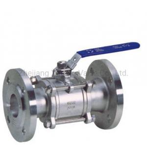 China Temperature Normal Temperature Floating Ball Valve 3PC Stainless Steel Flange API Q41F supplier