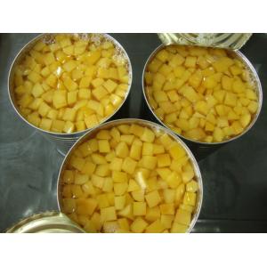 Anti - Free Radicals Canned Yellow Peach Fruit Thick Flesh Without Seed