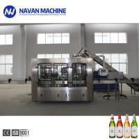 China Alcoholic Drink Brewery Winery Beer Filling Machine Washing Capping Production Line on sale