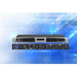 2X550W 1U Video Power Amplifier Professional Audio / Class D Power Amp Speakon Output