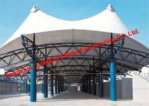 China Structural Steel Truss Membrane Carports Car Canopy Garage Shelter New Zealand America Standard on sale 