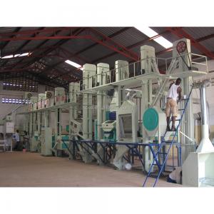 Complete Rice Mill Plant with Professional 100 tons per day modern rice milling machinery