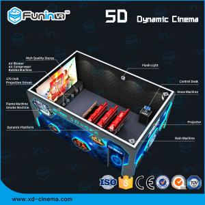 China Dynamic Multi Dimensional 5D Cinema Equipment Lighting / Smoke / Aroma Effects supplier