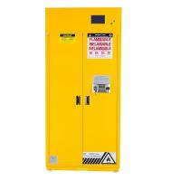 China Acid Dangerous Store In Lab Chemical Storage Cabinet Yellow 766 Litre For Liquid on sale
