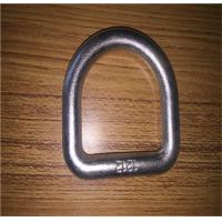 China Drop Forged Safety D Rings / Lashing D Ring Stainless Steel 304 Material on sale