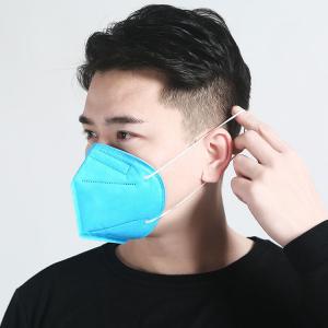 Latex Free Foldable Ffp2 Mask Non Stimulating Materials For Textile / Industry