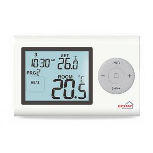Wall Hung Digital Programmable Thermostat , Water Boiler Heating Room Thermostat