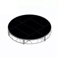 China Portable Circle Stage Platform Light Removable Aluminum Stage For Trade Show on sale