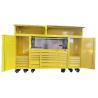 China Garage Storage Made Simple Cold Rolled Steel Tool Cabinet with Sink and Silver Finish wholesale