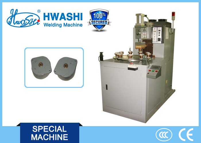 AC Pulse/ Medium Frequency Automatic Spot Welding Machine For Commutator