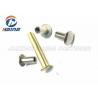 China Clothing Hollow Brass Round Flat Head Rivet Blind Rivets Nuts For Footwear wholesale