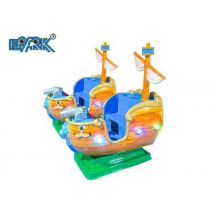 Common Mobile Pirate Ship Swing Ride Kiddie Ride Machine For 2 People