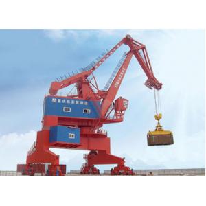 China Pedestal Mounted Port Container Crane High Efficiency For Container Lifting Yard supplier