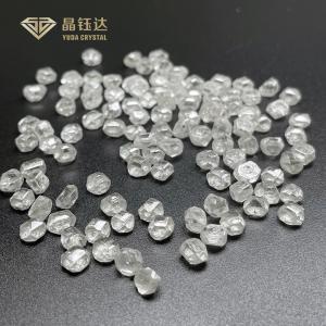 China Yuda Crystal 1ct 16ct Rough Uncut Diamond HPHT CVD Synthetic Diamond Jewelry supplier