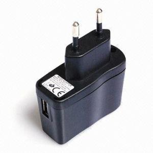 China 6W Sony Ericsson Mobile Phone Usb Charger European AC Plug EN60950-1 supplier