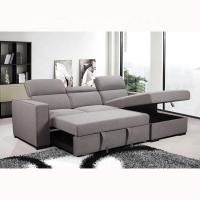 China Sofa Bed Room Sofa Hot Sale Living Room L Shape Corner Pull Out Fabric Modern European Style Fabric+solid Wood 2 Seater+ on sale