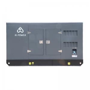 China Water Cooled 125KVA 100KW Cummins Silent Diesel Generator supplier