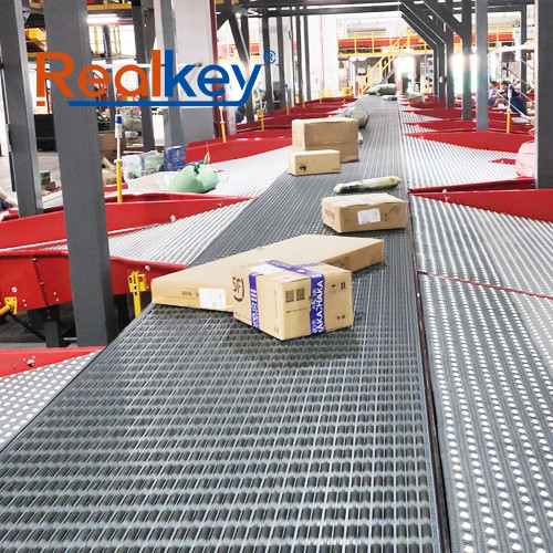 Standard Modular Belt Conveyor Low Maintenance High Flexibility Multi Angle Turning