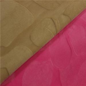 China Commercial Non Slip Textile Upholstery Fabrics Embossed Minky Fabric supplier