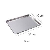 China 40*60 Cm European Baking Tray Rectangle Aluminum Baking Pan Iron-Wire In Roll-Rim Sheet Pan 0.9mm on sale