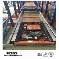China Q235 Steel Shuttle Pallet Racking 2000KG Radio Controller on sale