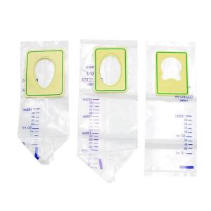 China Sterile Baby Urine Drainage Bag , 100ml 200ml Pediatric Urine Collection Bag supplier