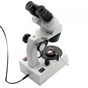 China 56mm working distance Gemological Microscopes With F19 Binocular Lens FGM-U2-19 supplier